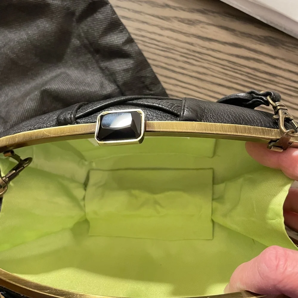 Mary Frances Leather and Beaded Bag - Picture 10 of 10